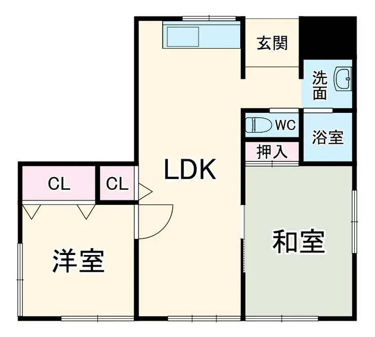 メイプル大和田 2階階 間取り