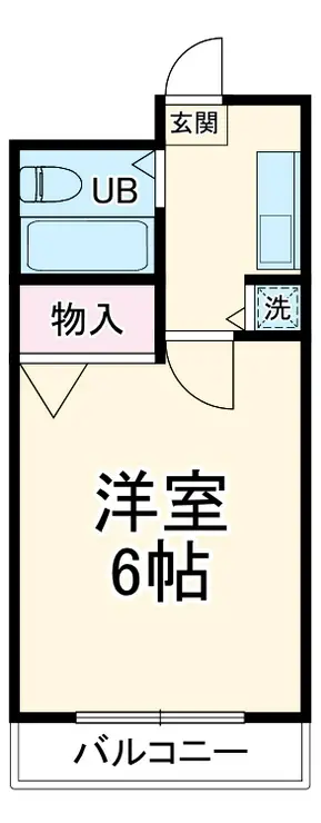 ジュネパレス市川第27 4階階 間取り