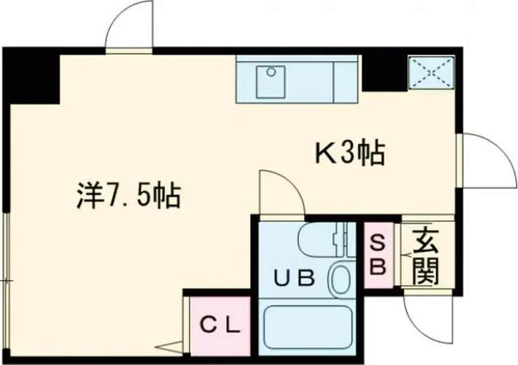 ヴェルドゥーラ祖師谷 4階階 間取り