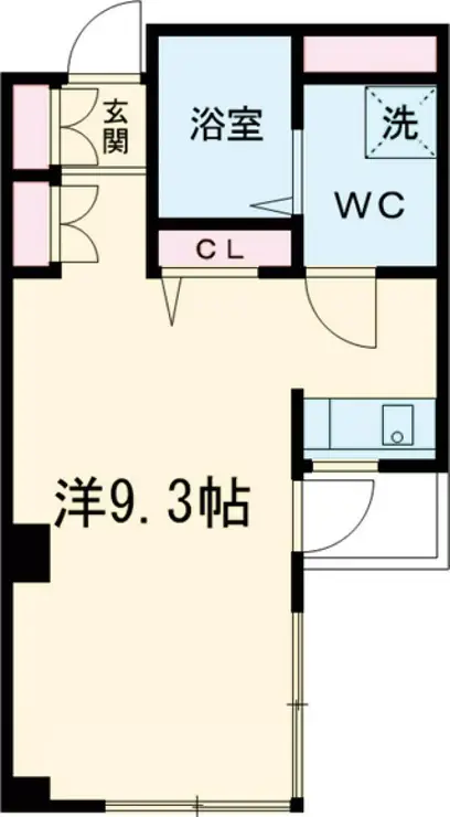 メゾンドアスコット 2階階 間取り