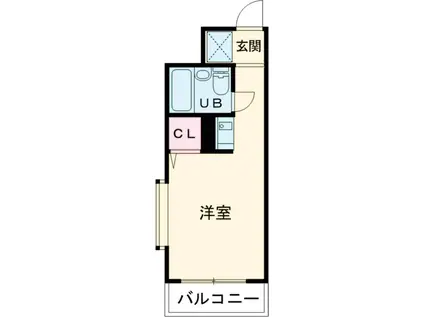 ザ・エンパイア(ワンルーム/4階)の間取り写真