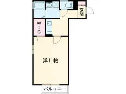 コトータカイチ(1K/1階)の間取り写真
