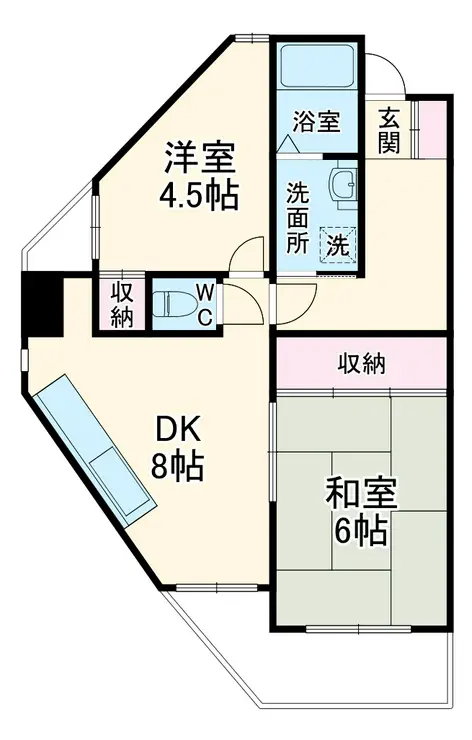 ドゥエル研 3階階 間取り