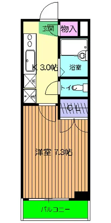 グランツA・Y 2階階 間取り