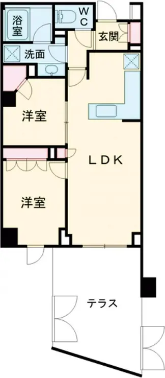 グランドメゾン桜新町 1階階 間取り