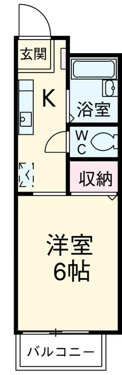 レスパスノンシャラン 1階階 間取り