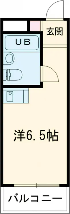 ホワイトシャトル柿の木坂 2階階 間取り