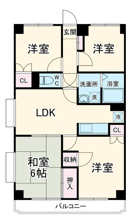 パストラルピア 2階階 間取り