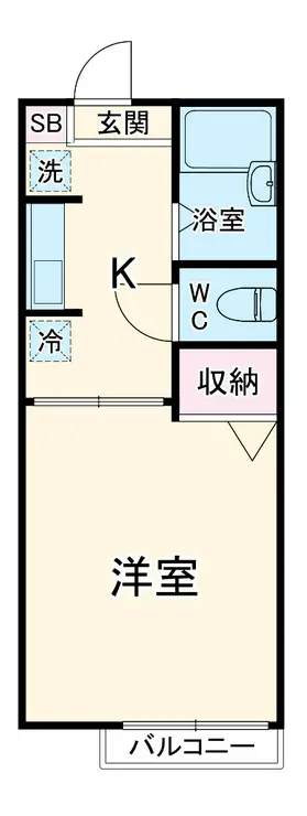 ホロン安浦 2階階 間取り