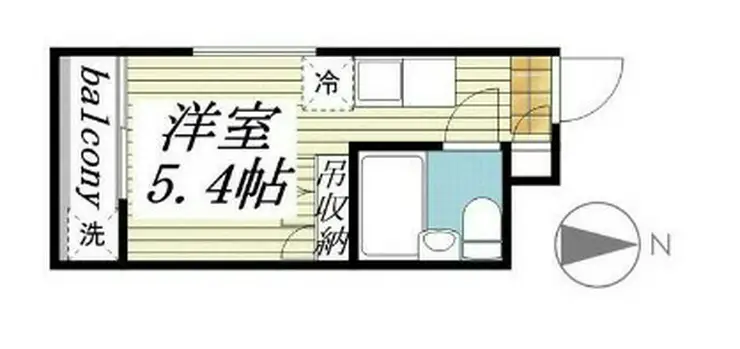 メゾン・ド・オヌール 2階階 間取り