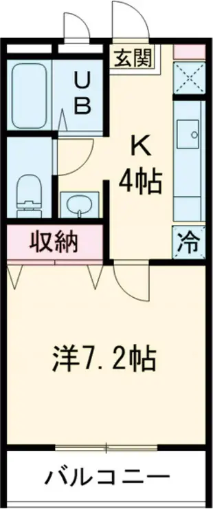 エルフコマザワレジデンス 2階階 間取り