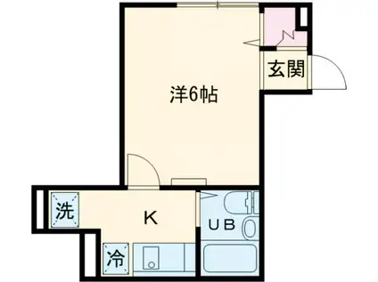 ハレ ロォカヒ(ワンルーム/1階)の間取り写真