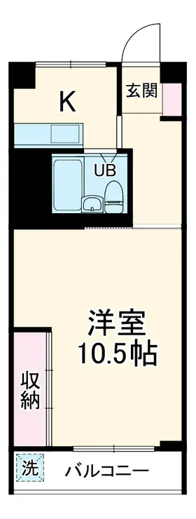 西船橋永谷マンション 6階階 間取り