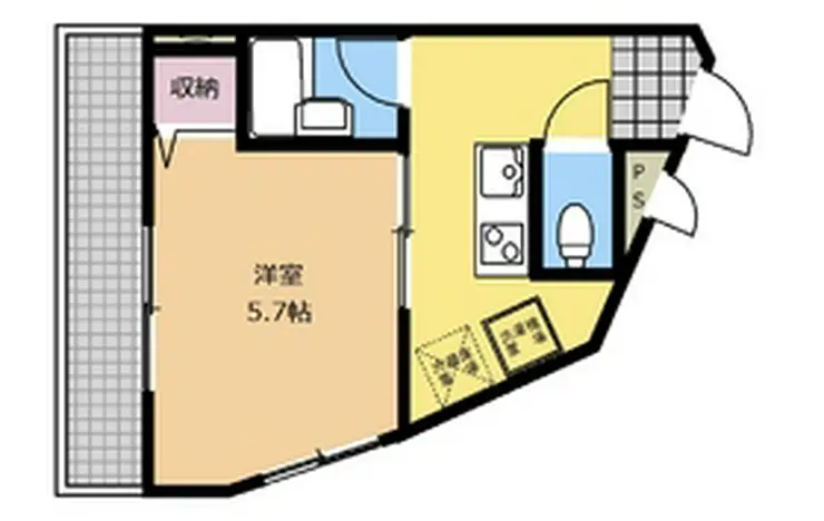 ラミアカーサ町田 3階階 間取り