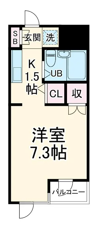 BCメゾン和泉 2階階 間取り