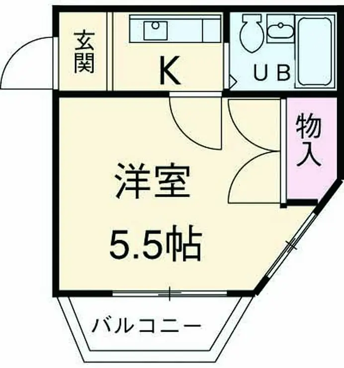 コークハイツ 2階階 間取り