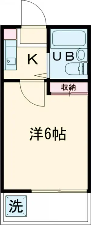 サクセス西台 2階階 間取り