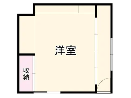 シェアハウス横浜常盤台(ワンルーム/1階)の間取り写真