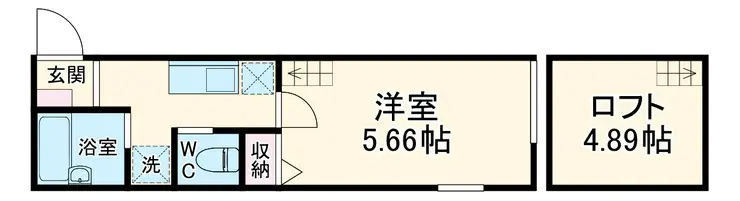 ランドマーク 1階階 間取り