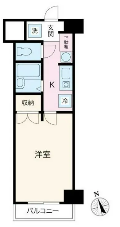 TCRE光が丘 6階階 間取り