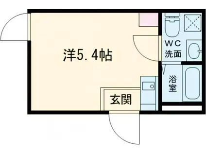 HJ PLACE 早稲田鶴巻 Ⅰ(ワンルーム/3階)の間取り写真