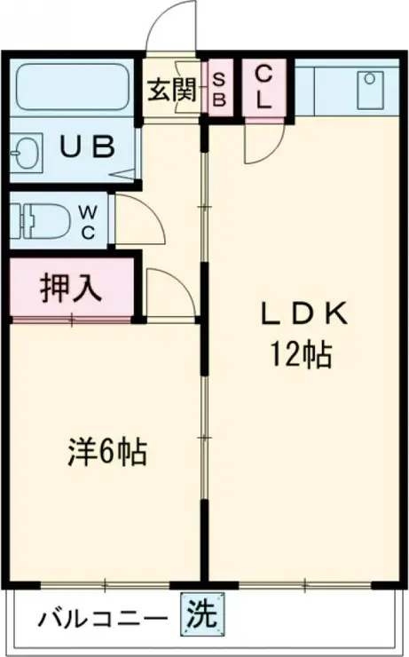 マンション高田馬場 3階階 間取り
