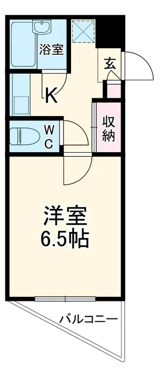ボナール橋本 3階階 間取り