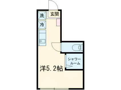 IVY HOUSE IKEBUKURO(ワンルーム/1階)の間取り写真