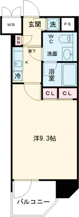 メインステージパーク大山 5階階 間取り