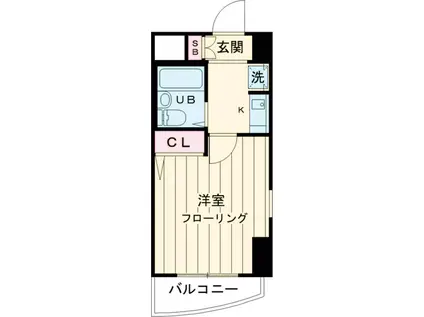 ダイホープラザ西荻窪(1K/3階)の間取り写真