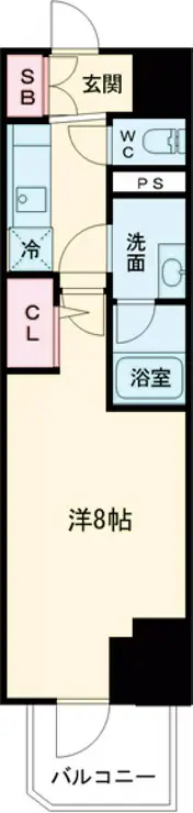 PREMIUM CUBE 池袋要町 2階階 間取り