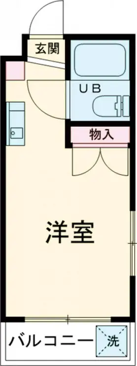 三恵ハイム三鷹 3階階 間取り