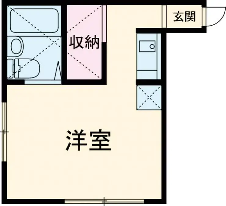 ユーハイツ 1階階 間取り