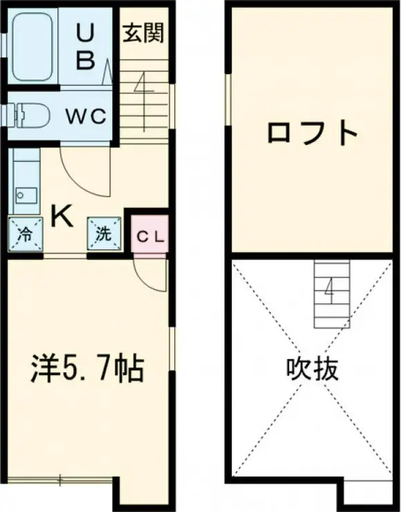 コート・ダ・千歳烏山 2階階 間取り