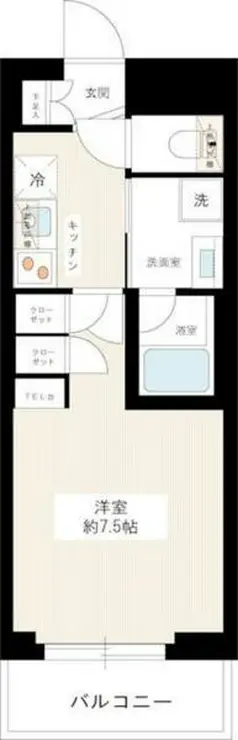 ジュイールパルフェ西新井 4階階 間取り