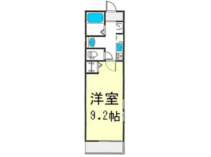 リブリ・ウインター(1K/2階)の間取り写真