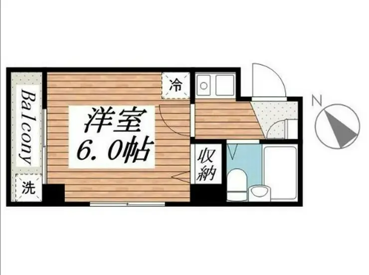 レジデンス三田 3階階 間取り