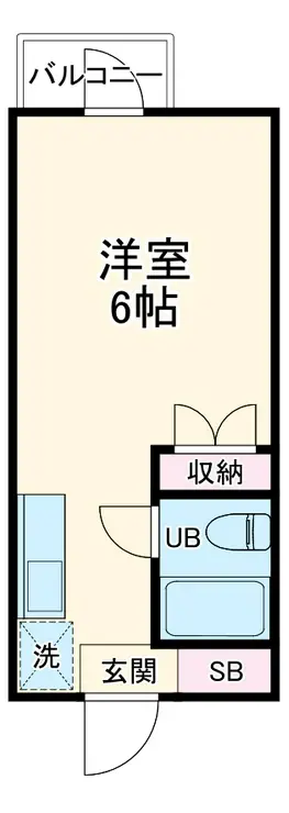 ボヌール冨士 3階階 間取り
