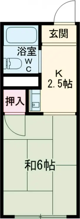 ハイネス 1階階 間取り