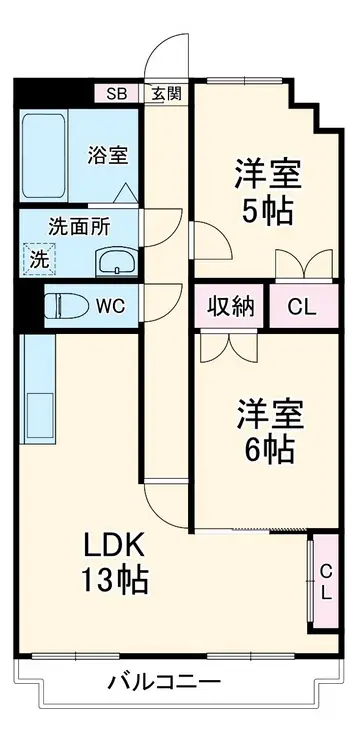 アルトピアーノ 5階階 間取り