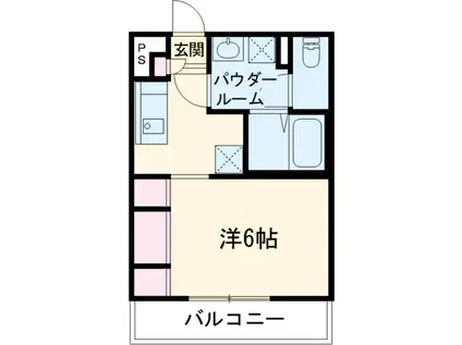 リブリ・SUZUYASU(1K/3階)の間取り写真