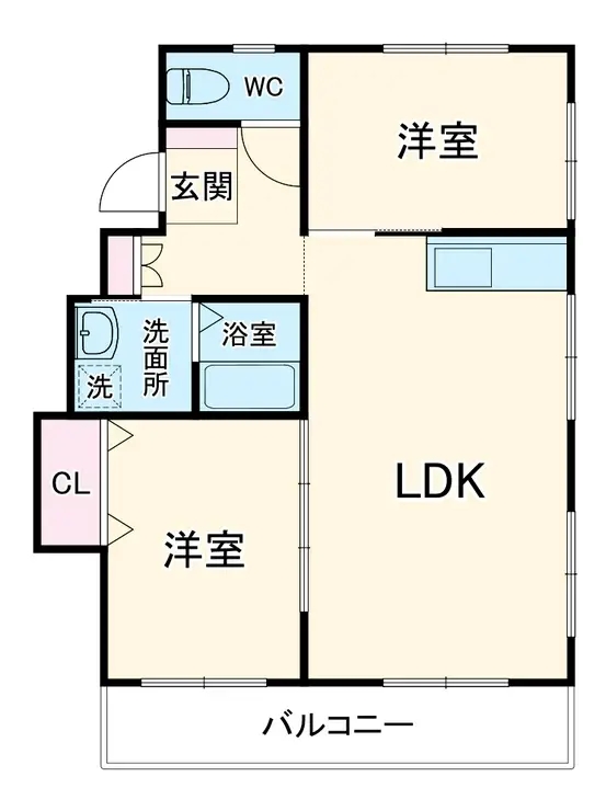 カーサSK 3階階 間取り
