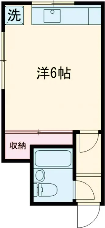 ハイツ久保 1階階 間取り