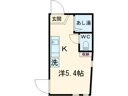 アーバンプレイス高円寺Ⅴ(ワンルーム/1階)の間取り写真