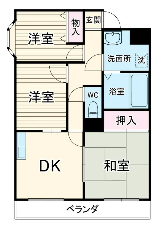 ロイヤルメゾン 4階階 間取り