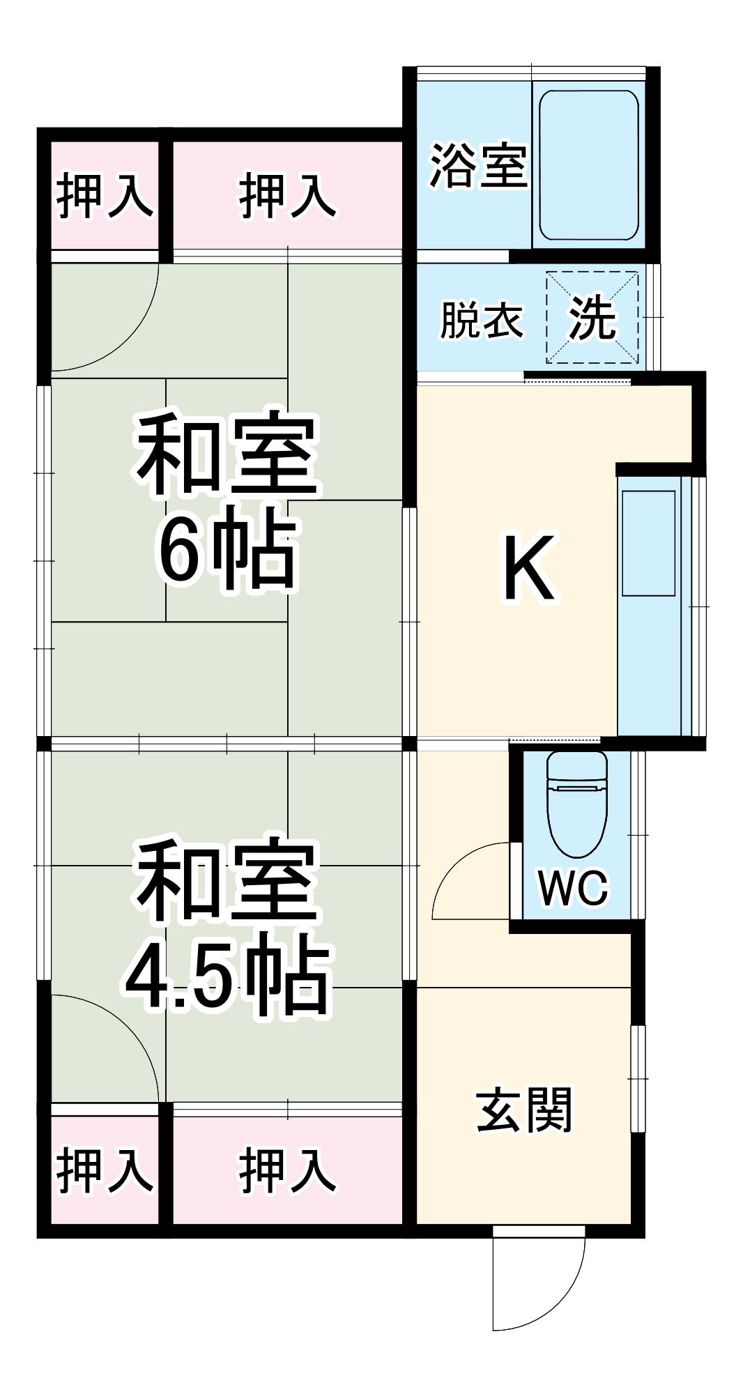 相模線 南橋本駅 徒歩30分 1階建 築48年