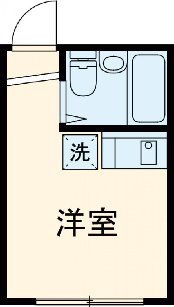 アーバンプレイス沼袋ⅣA(ワンルーム/1階)の間取り写真
