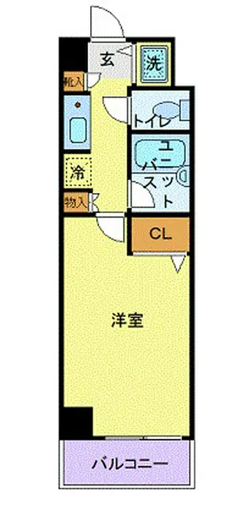 CITY SPIRE国分寺 4階階 間取り