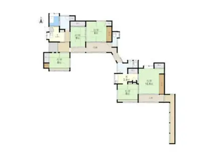 東武鉄道宇都宮線 東武宇都宮駅 徒歩15分 1階建 築61年(5K)の間取り写真