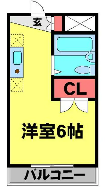 オーキスビル 3階階 間取り